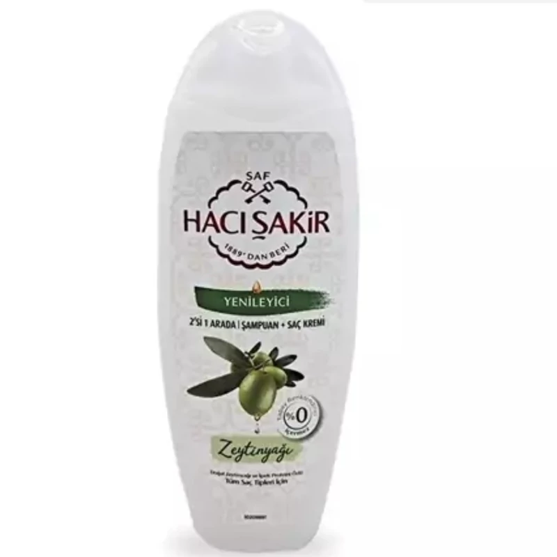 شامپو روغن زیتون حاج شاکر مناسب تمامی موها Haci sakir حجم 500