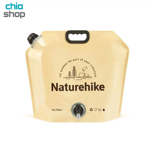 گالن آب تاشو 10 لیتری شیردار نیچرهایک مدل CNK2450CF027