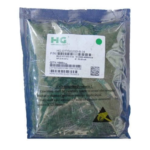 ال ای دی اوال برند (HG ) اصل رنگ سبز بسته 1000 تایی