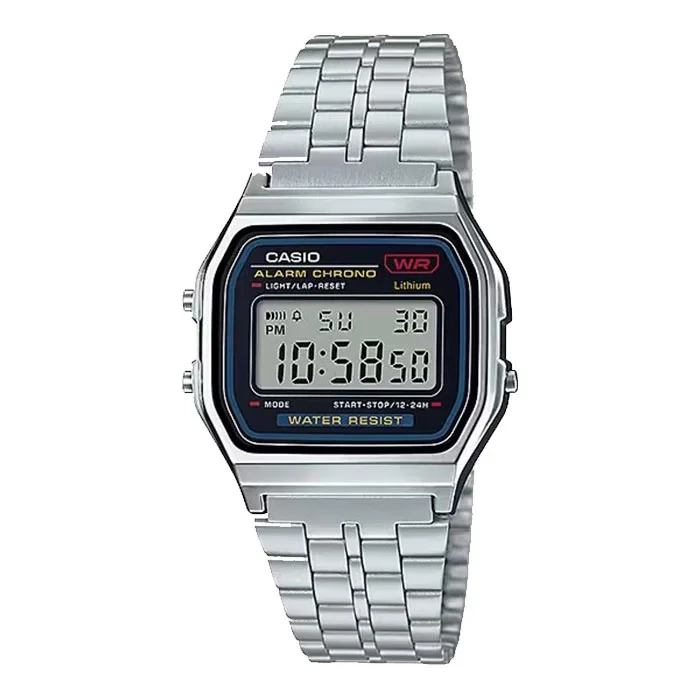 ساعت ست مچی (مردانه و زنانه) کاسیو نوستالژی مدل A159WA-N1D CASIO