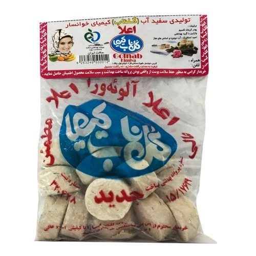 سفید آب گلناب بسته 400 گرمی (روشور)