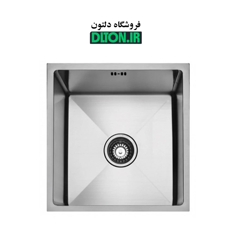 سینک ظرفشویی استیل بیمکث توکار مدل 726 (هزینه ارسال بصورت پس کرایه برعهده خریدار محترم هست)
