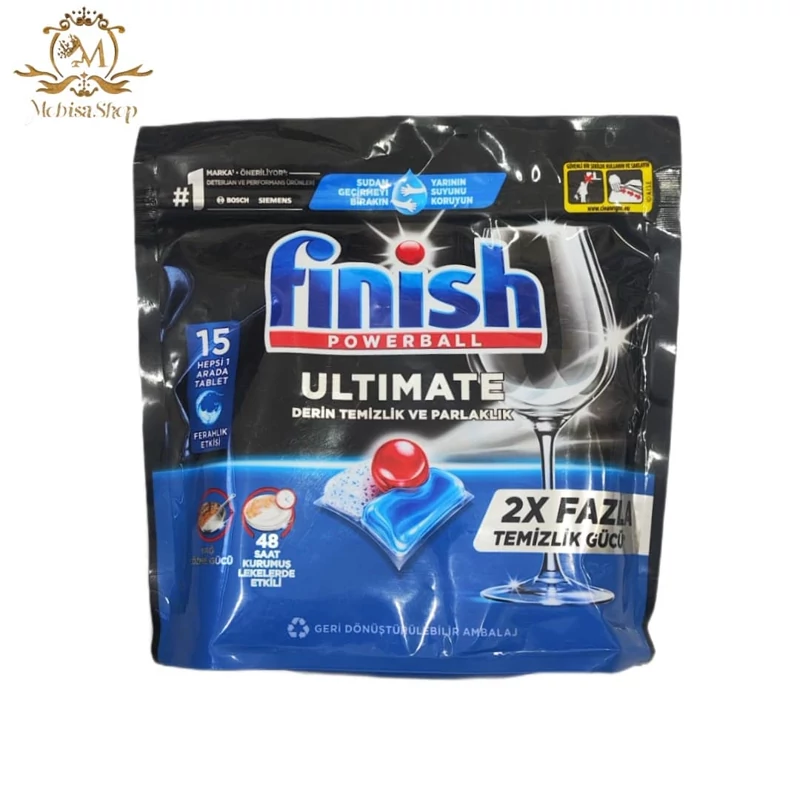 قرص ماشین ظرفشویی فینیش مدل Ultimate بسته 65 عددی