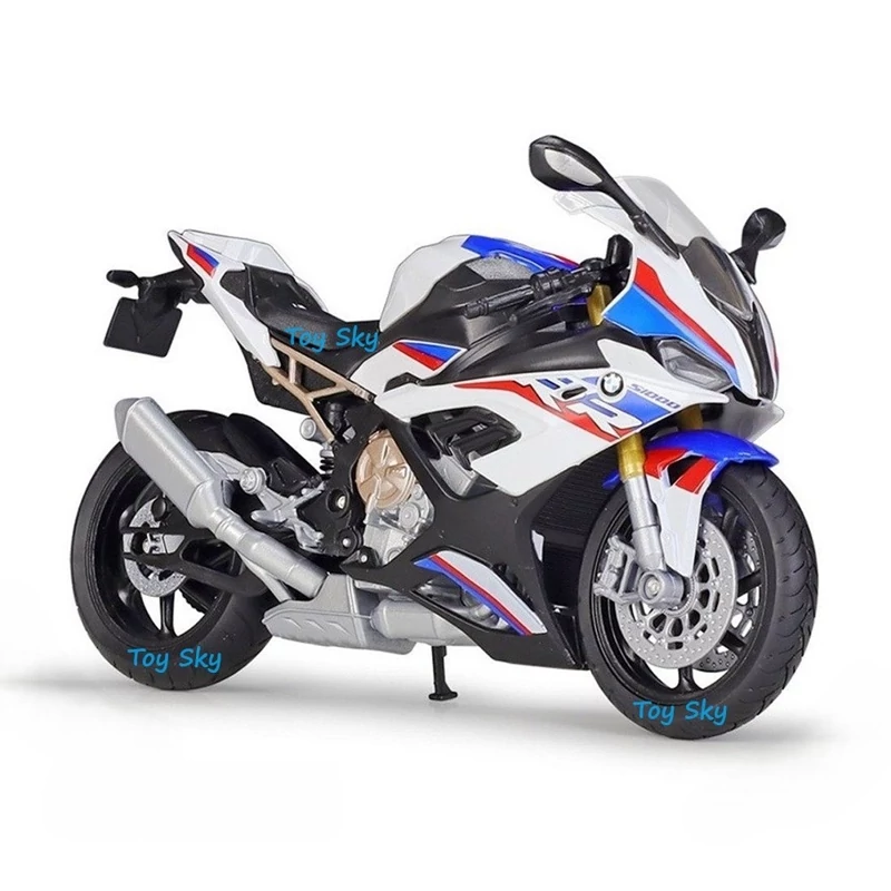 ماکت فلزی موتور bmw s1000 سفید