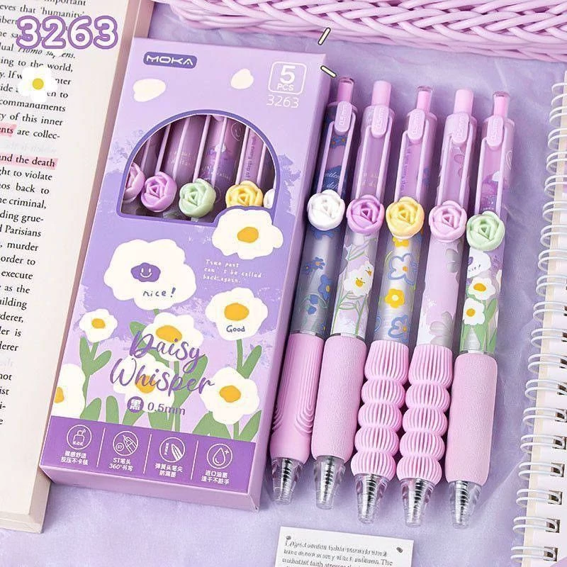 پک لاکچری 5 عددی روان نویس موکا طرح Daisy Whisper