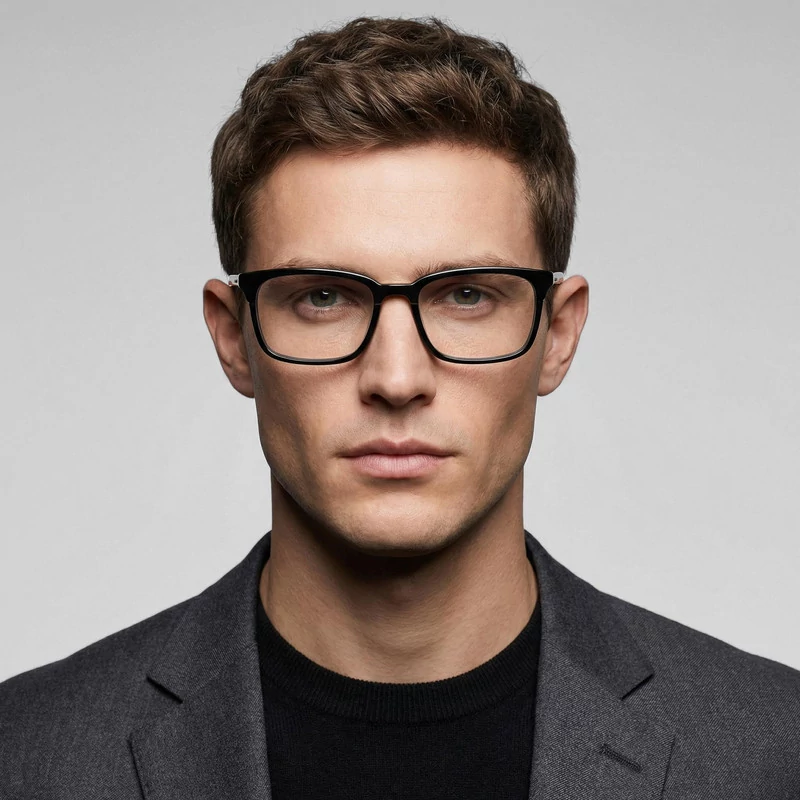 فریم عینک طبی ویفرر Wayfarer مردانه ری بن مدل 0RX5364I-5809-53 مناسب برای صورت مستطیل، مربع، قلب و بیضی