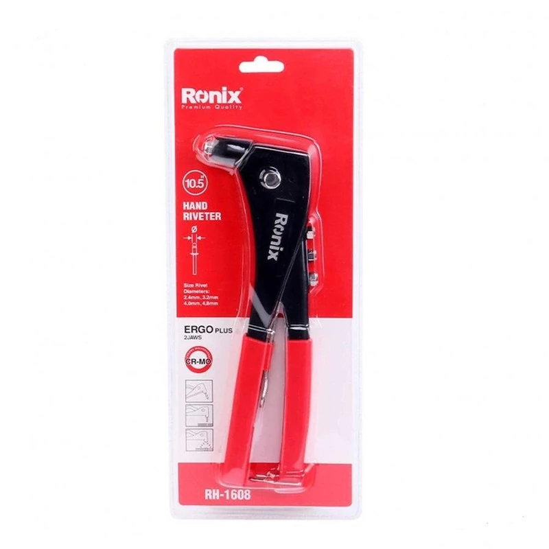 انبر پرچ ارگوپلاس رونیکس مدلRh-1608