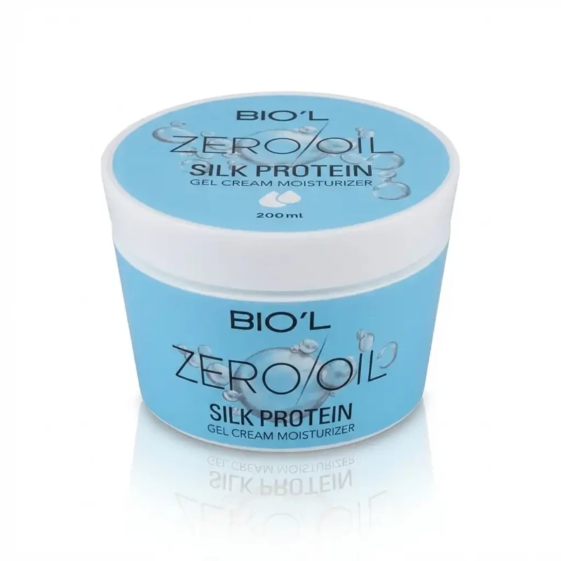 ژل کرم مرطوب کننده دست و صورت بیول مدل Zero Oil حاوی پروتئین ابریشم مناسب پوست چرب کاسه ای 200 میلیلیتر