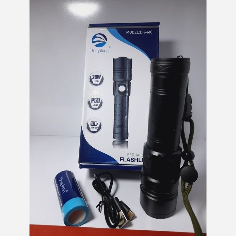 چراغ قوه دستی دیپکینگ با نور UV و سفید