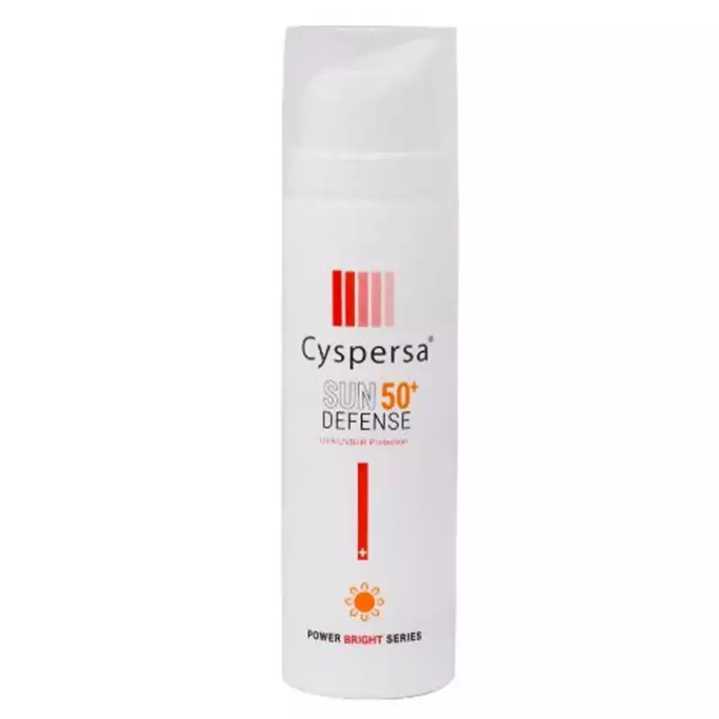 ضد آفتاب فلوئیدی سیسپرسا مدل Sun Defence با SPF50 مناسب انواع پوست حجم 50 میلی لیتر (پس کرایه)