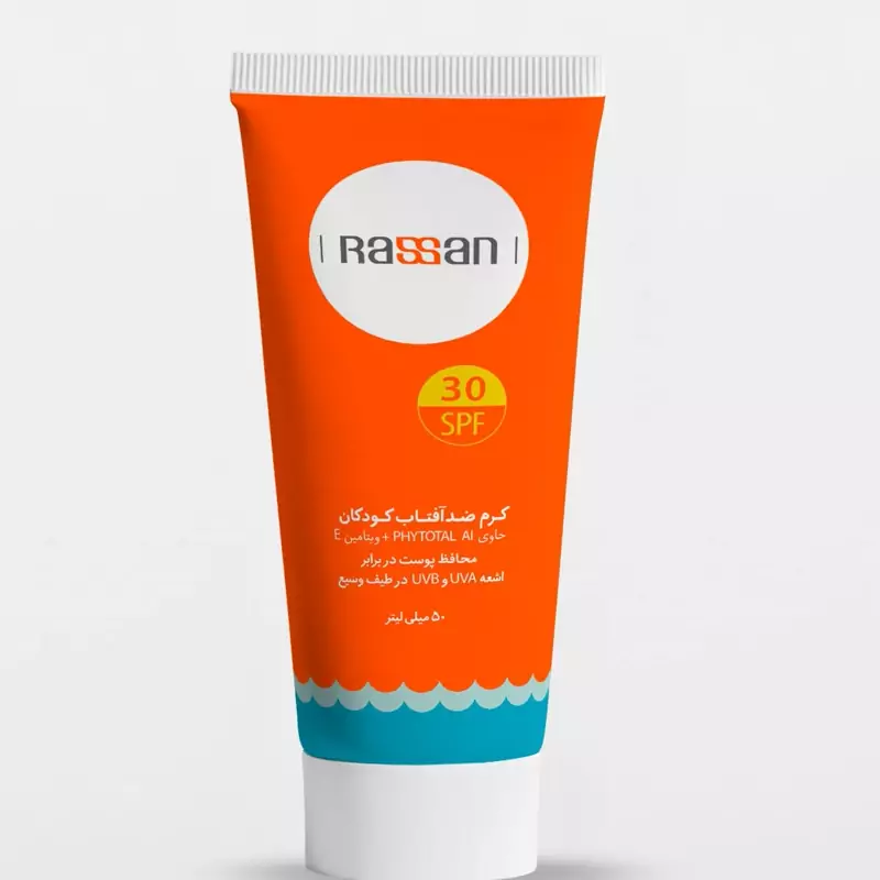 ضد آفتاب کودکان راسن spf30