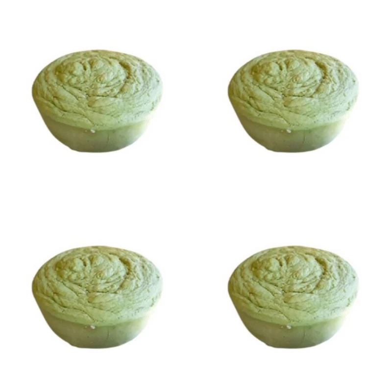 صابون زیتون 100 در 100 طبیعی رودبار بسته 4 عددی( مناسب سر و بدن خشک و معمولی)