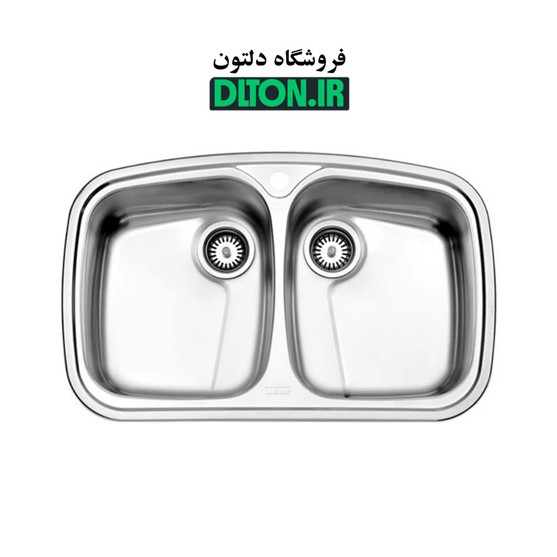 سینک ظرفشویی استیل البرز مدل628توکار