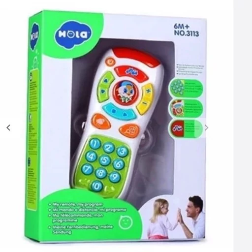 کنترل تلویزیون موزیکال هولا تویز کد 3113