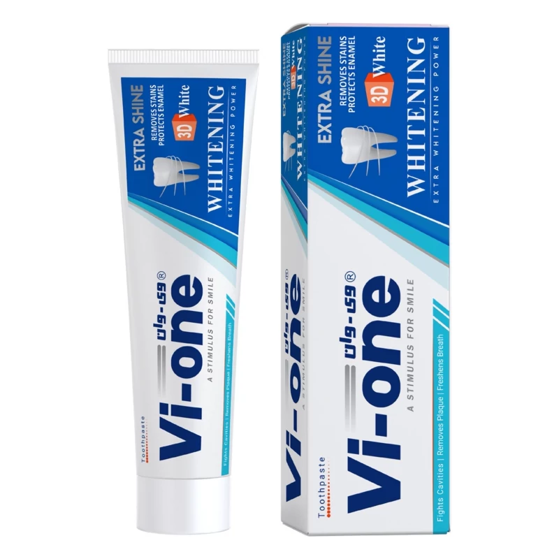 خمیر دندان وی وان مدل EXTRA SHINE حجم 80 میلی لیتر
