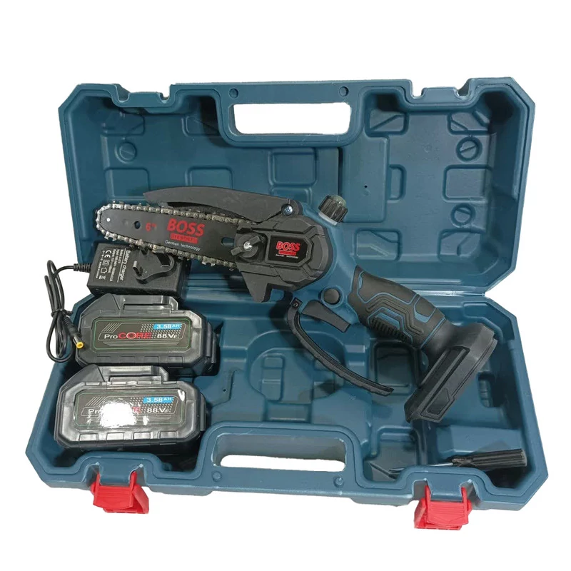 اره شارژی زنجیری باس مدل 15cm-dual-battery