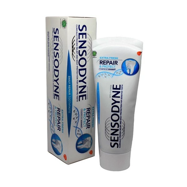 خمیر دندان سنسوداین مدل Repair Protect Daily مناسب دندان های حساس حجم 75 میل