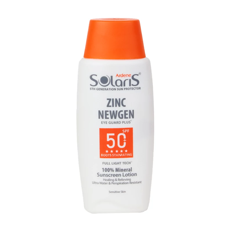 ضد آفتاب فیزیکال آردن سولاریس SPF50 زینک نیوژن 100ml