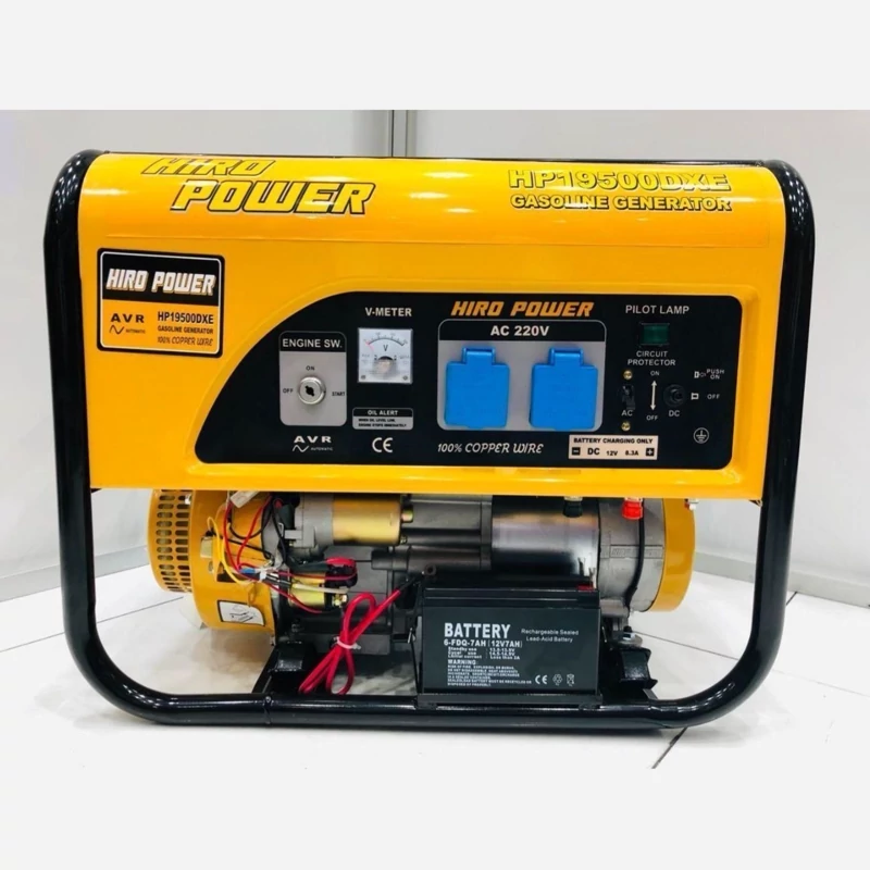 موتور برق 3.5 کیلووات تک فاز استارتی هیرو مدل HP19500DXE