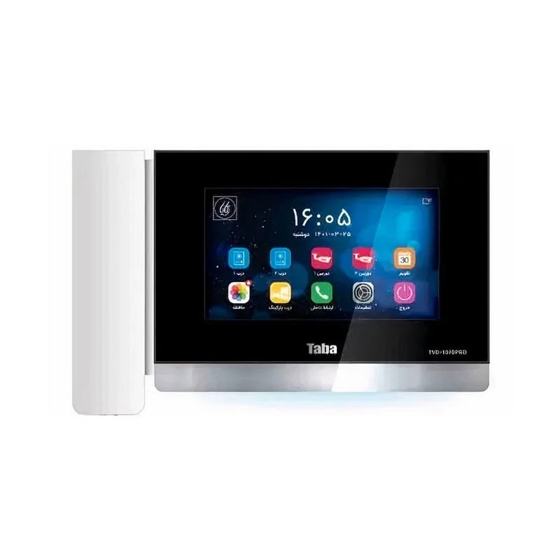 آیفون تصویری تاباالکترونیک مدل 1070pro دو واحدی کامل کارتنی