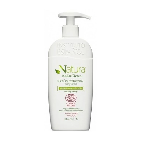 لوسیون مرطوب کننده بدن اسپانول مدل Natura نچرال حاوی عصاره های طبیعی حجم 300 میل
