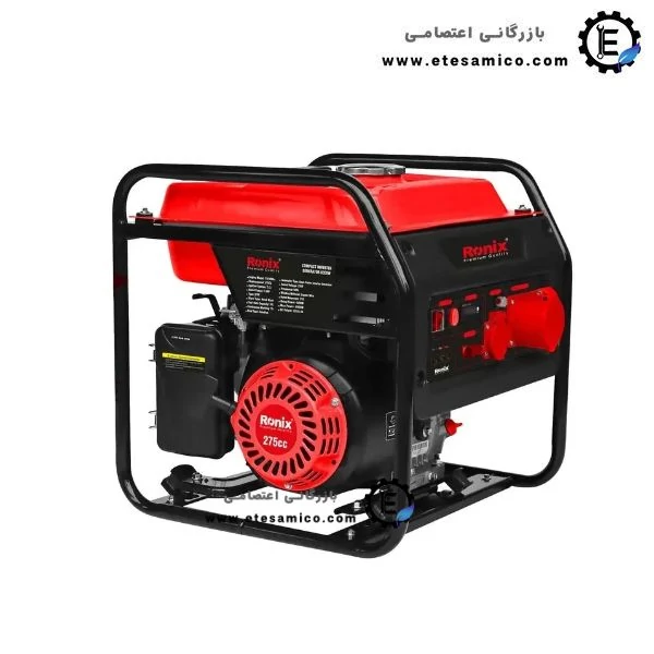 موتور برق بنزینی رونیکس 6 کیلووات مدل RH-4772 - کیفیت عالی