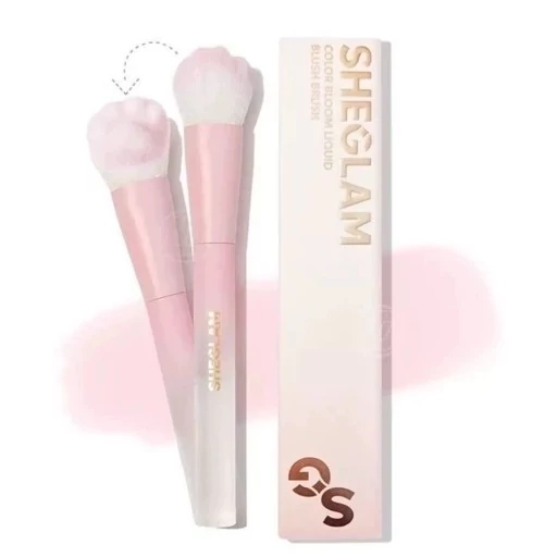 براش رژگونه شیگلم مدل پنجه گربه ای SHEGLAM liquid blush brush