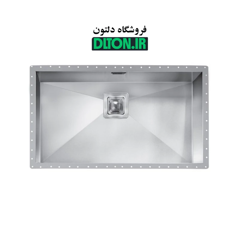 سینک اخوان کد 401 زیر کرینی دست ساز تک لگن