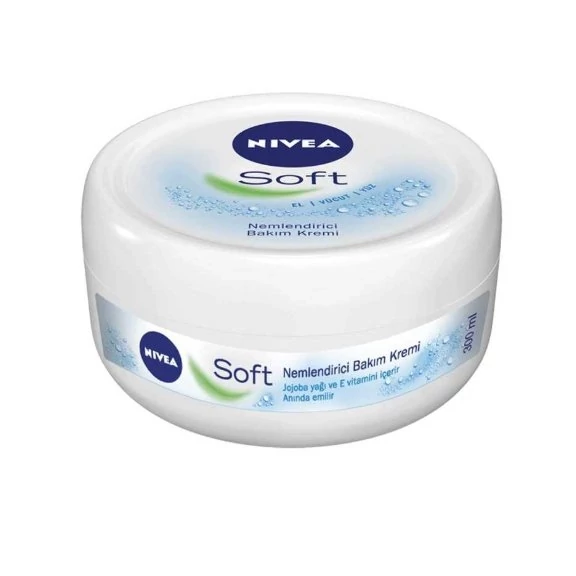 کرم نیوآ سافت 200 میل - فرمول طبیعی | Nivea Soft 200ml - Family Size Natural Formula