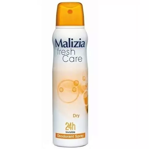 اسپری بدن زنانه 24 ساعته مالزیا سری fresh Care مدل Dry حجم 150 میل