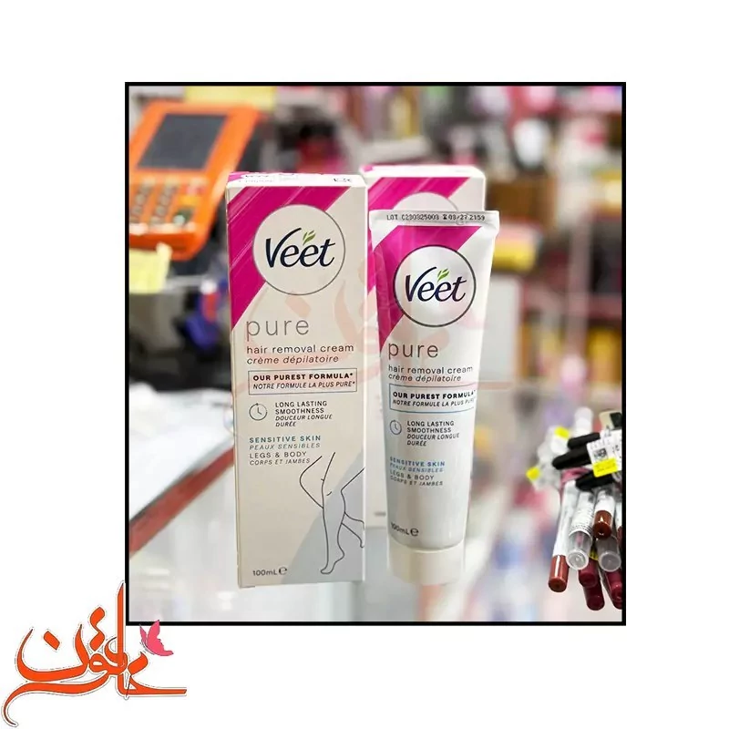 کرم موبر بدن ویت پیور مخصوص پوست معمولی | Veet Pure Hair Removal Cream for Normal Skin