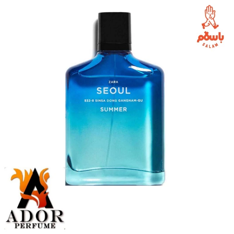 عطر مردانه زارا مدل Seoul حجم 100 میل