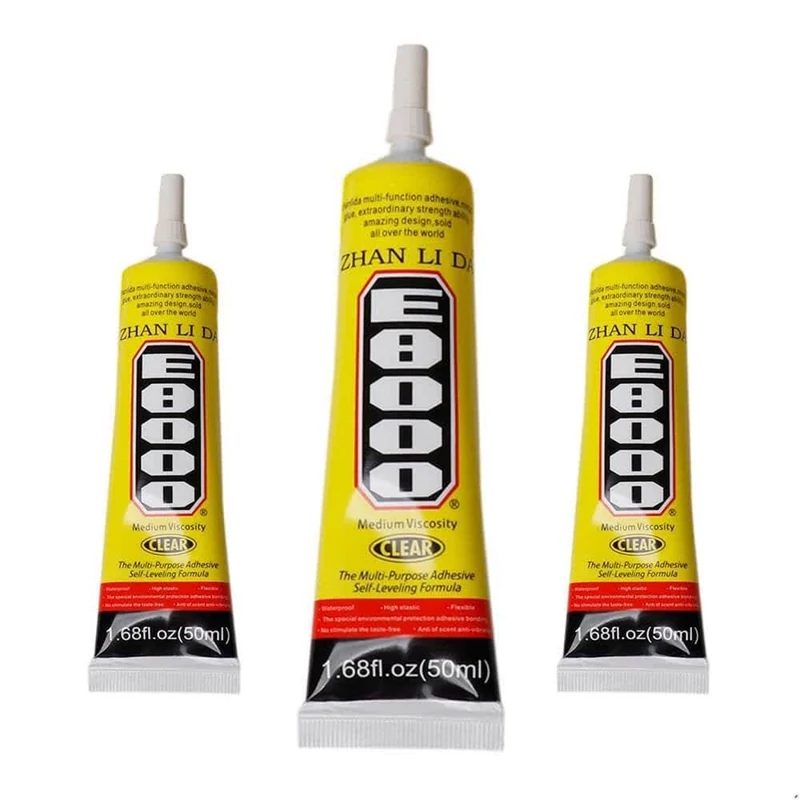 چسب مایع مدل E-8000 حجم 50 میلی لیتر