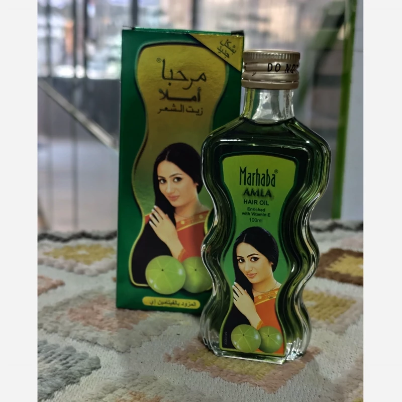 روغن گیاھی أملا بلندی مو و ضد شورہ (مرحبا) 100 میل