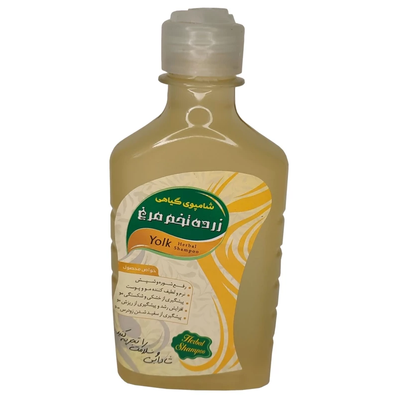 شامپو زرده تخم مرغ طهور فدک (تقویت کننده مو)