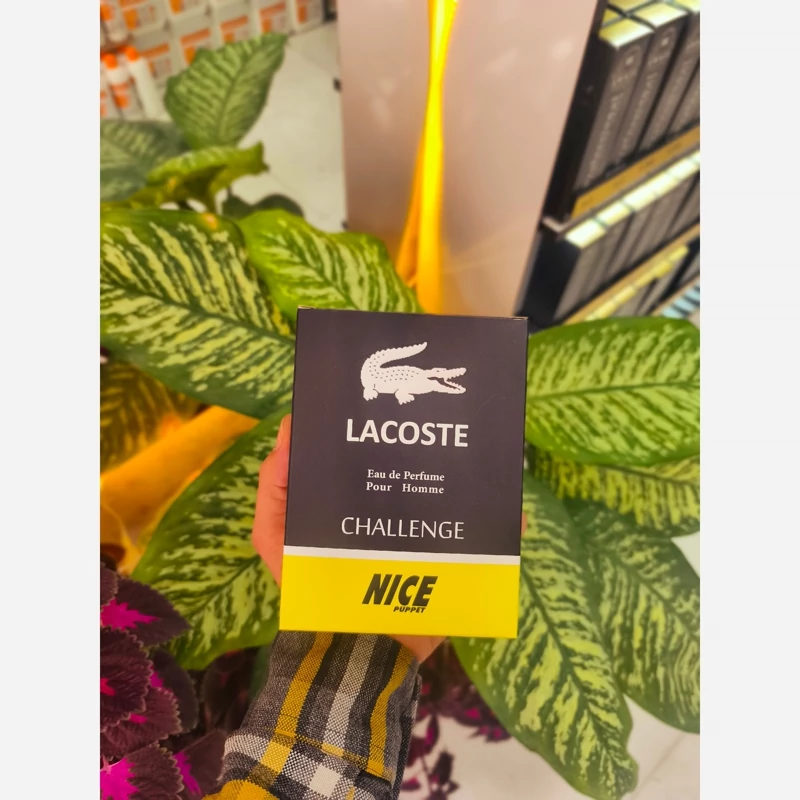 ادکلن ادو پرفیوم مردانه نایس مدل لاگوست چنلج LACOSTE CHALLENGE حجم 100 میلی لیتر