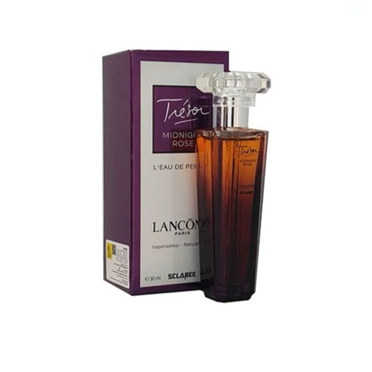 عطر 100میلی اسکلاره Sclaree طرح اصل مدل لانکوم میدنایت رز Lancom Tresor Midnight Rose حجم 100 میلی لیتر طرح مارک
