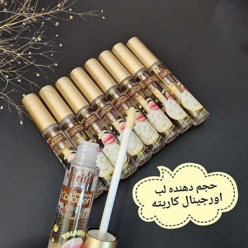 حجم لب کلاژن برجسته کردن لب