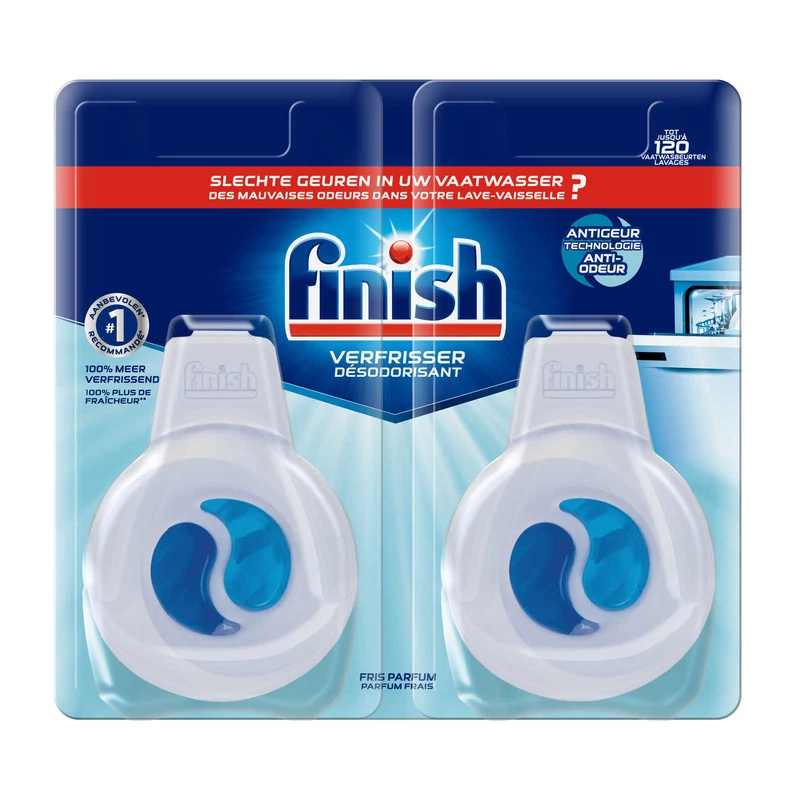 بوگیر ماشین ظرفشویی فینیش finish مدل VERFRISSER بسته 2 عددی