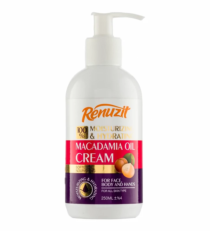 کرم نرم کننده رینوزیت مدل MACADAMIA OIL حجم 250 میلی لیتر