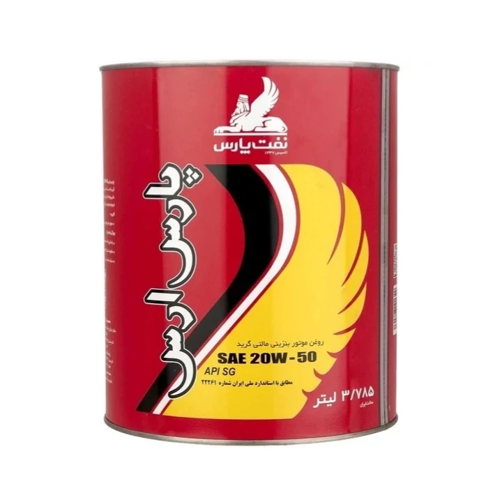 روغن موتور پارس ارس 20W50 یک لیتری