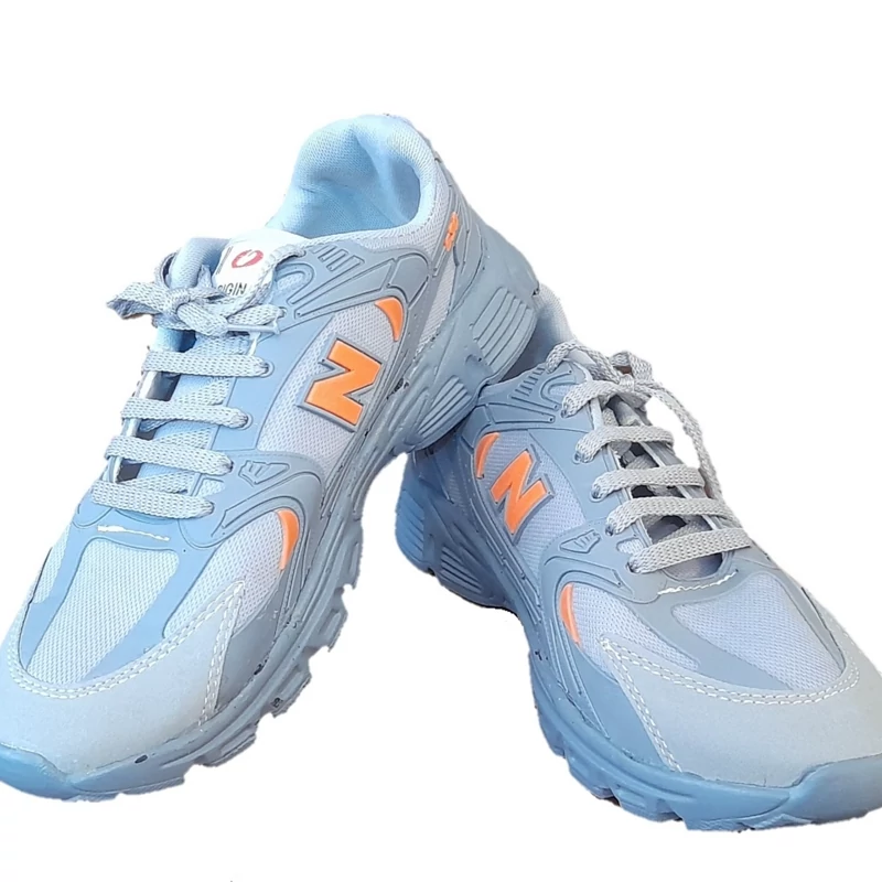 کفش کتانی مردانه نیوبالانس رانینگ مشکی آبی New Balance