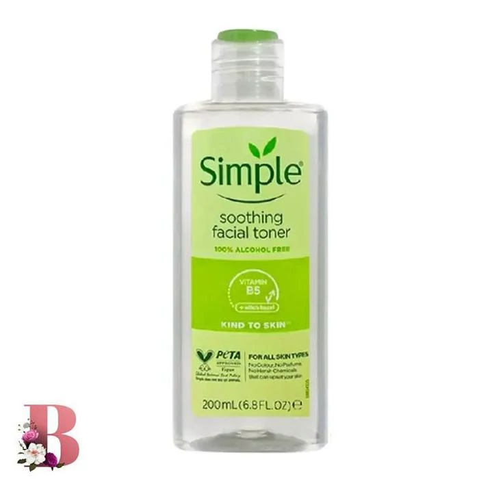 تونر سیمپل مدل kind to skin حجم 200 میلی لیتر