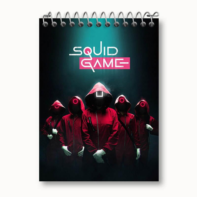 ارسال دیجی کالا دفتر یادداشت 50 برگ خندالو مدل بازی مرکب Squid Game کد 10828 ارسال دیجی کالا