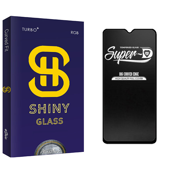 محافظ صفحه نمایش شیشه ای آتوچبو مدل Shiny GlassSuper-D مناسب برای گوشی موبایل سامسونگ Galaxy F23 5G