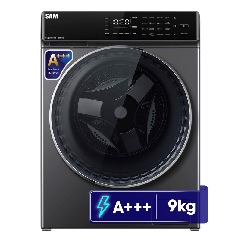 ماشین لباسشویی 9 کیلوگرم اتوماتیک سام مدل DD-P1485IN