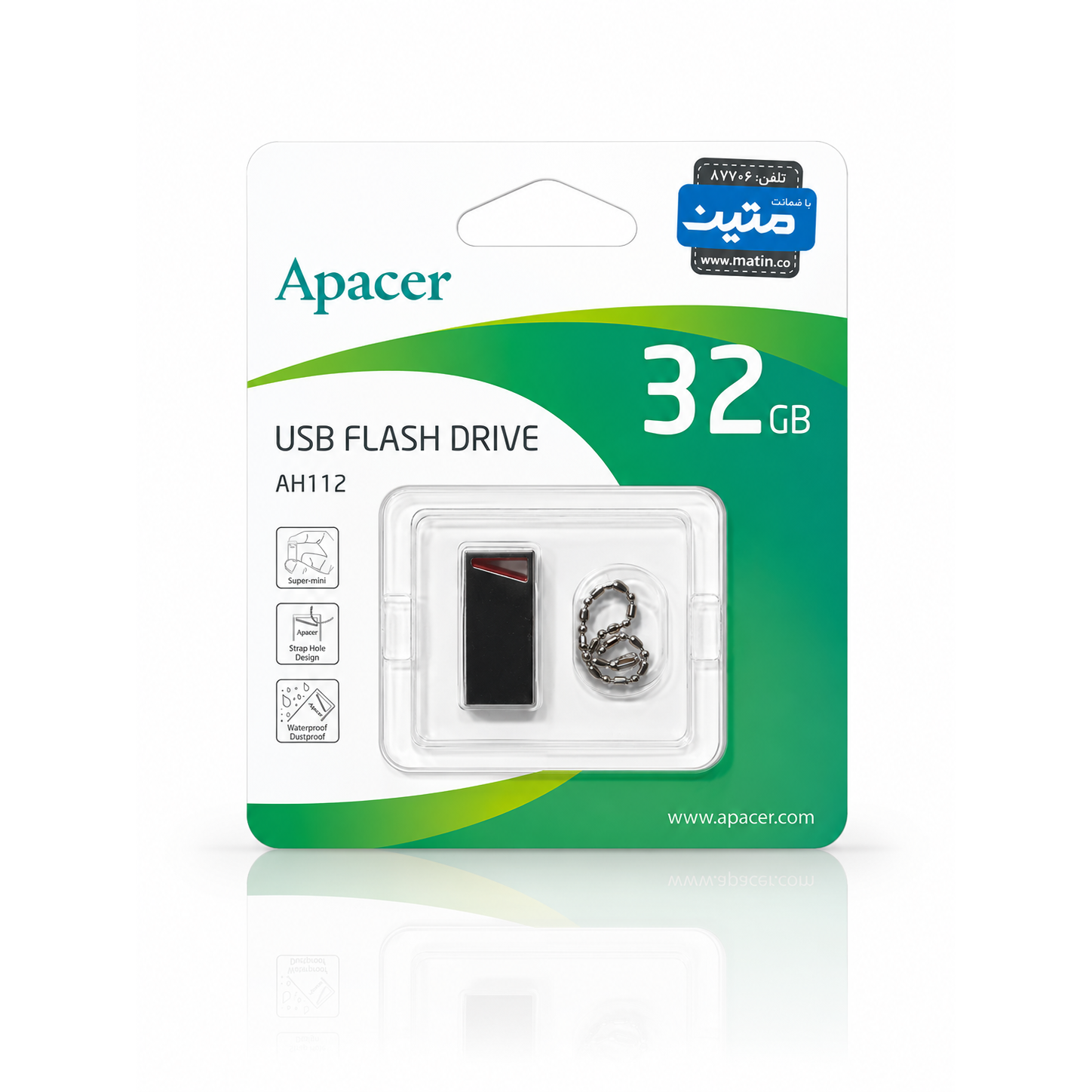 فلش مموری 32 گیگ Apacer مدل AH112