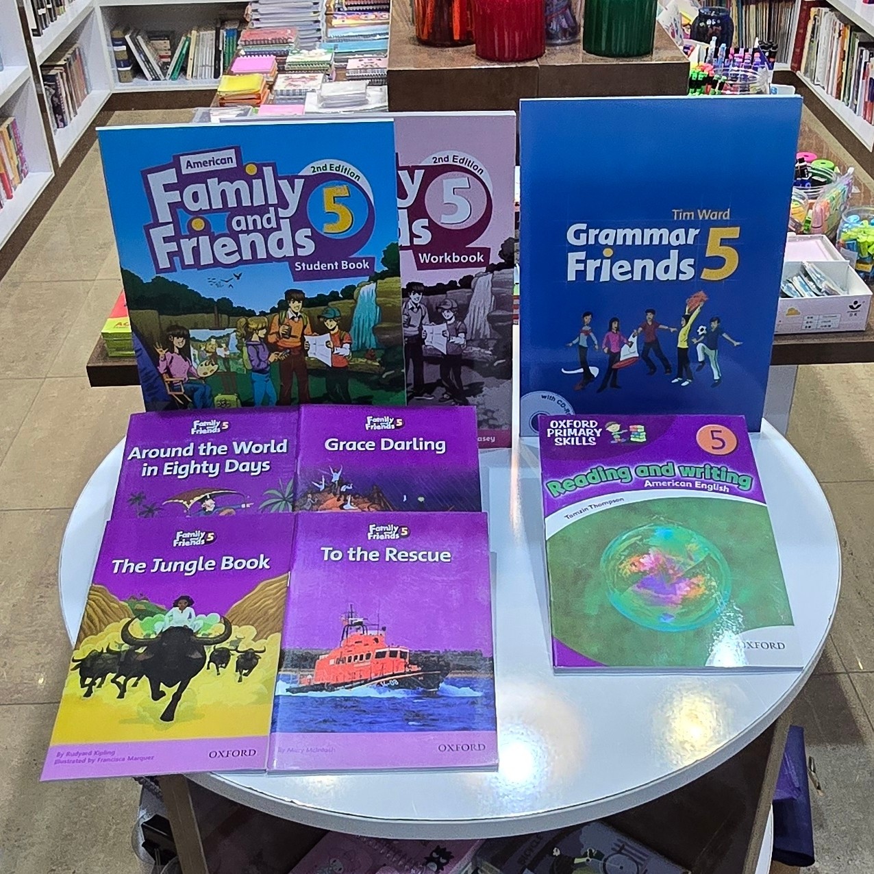 پک Family and Friends 5 American English 2nd رحلی