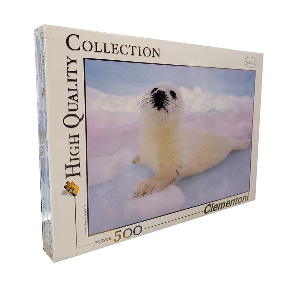 پازل 500 تکه کلمنتونی مدل Seal Cub