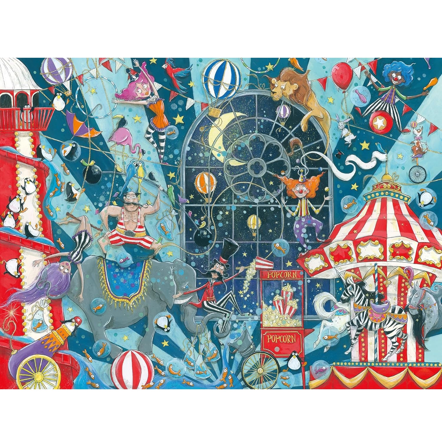پازل 1500 تکه راونزبرگر مدل Welcome to the Circus کد 12000797